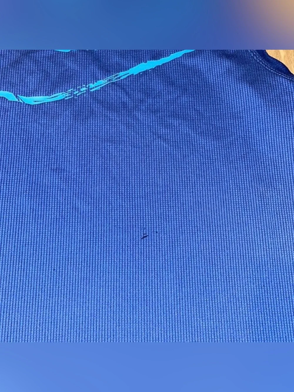 Nike Boys Blue Sleeveless Athletic Tank with Swoosh